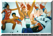 mural artist James Labadie - 1996 Summer Olympics Athletes mural