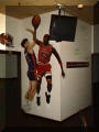 mural artist James Labadie - basketball sports mural