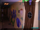 mural artist James Labadie - hallway mural at Vista Maria, image 007